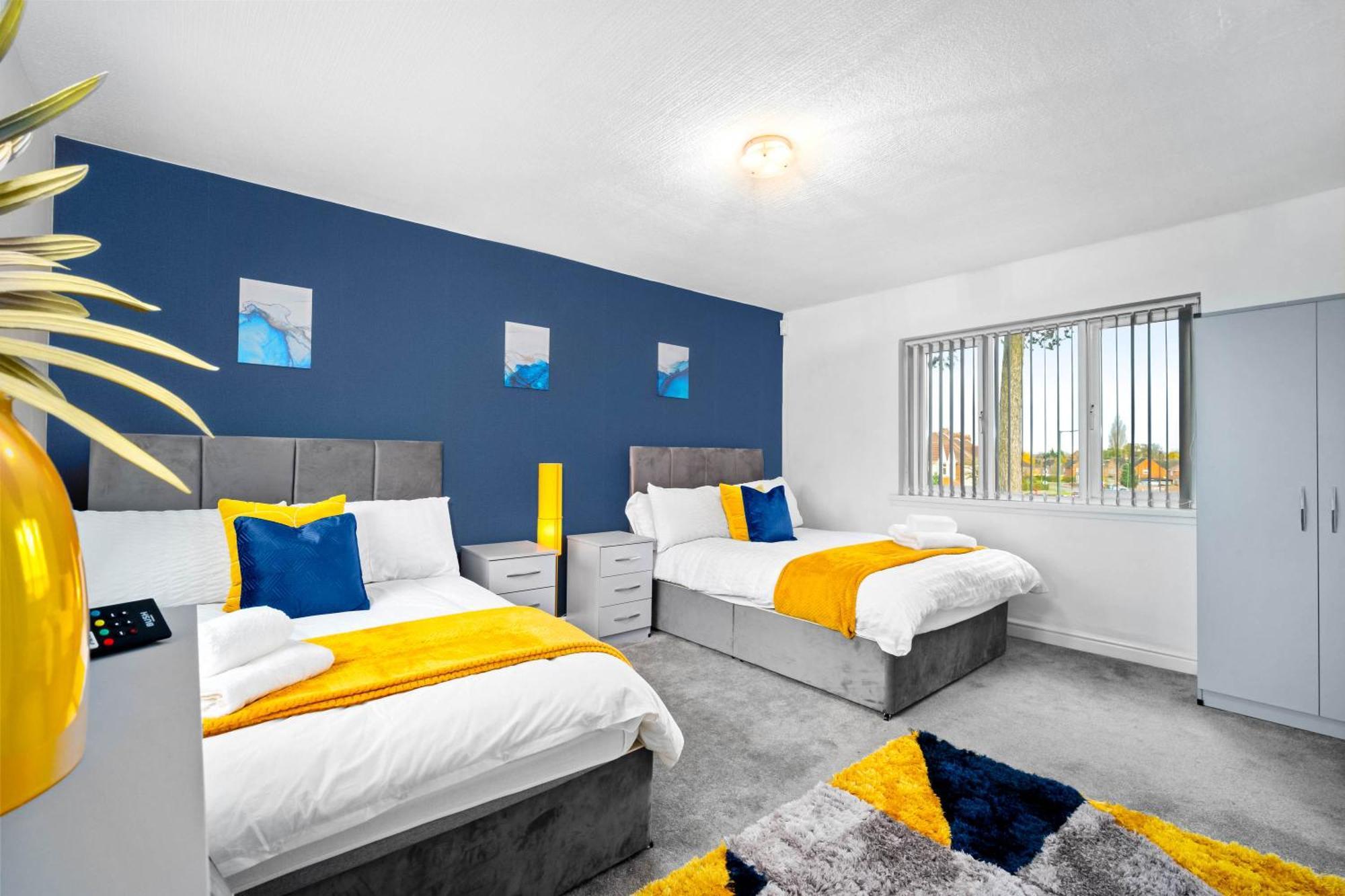 Modern 18 Guest Large Home In Solihull - Near Nec, Jlr, Hs2 And Bhx Birmingham Bagian luar foto