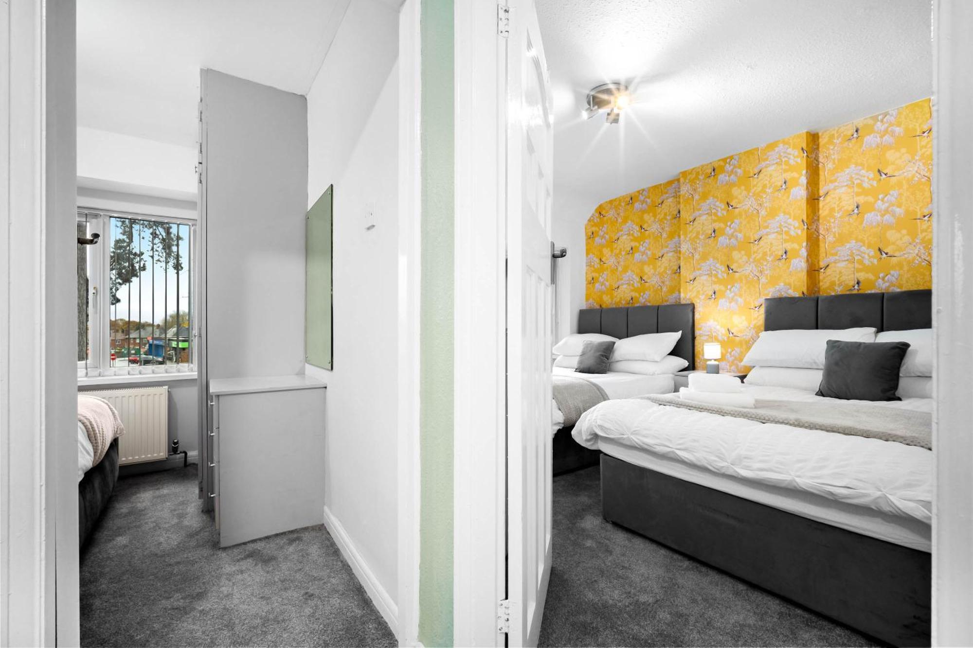Modern 18 Guest Large Home In Solihull - Near Nec, Jlr, Hs2 And Bhx Birmingham Bagian luar foto
